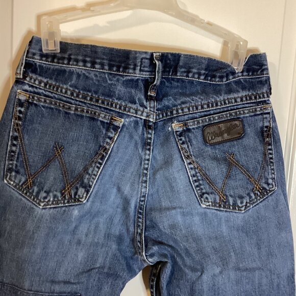 Wrangler 20X Men's Jeans 31 X 36 Dark Blue Straight Leg - Picture 5 of 13